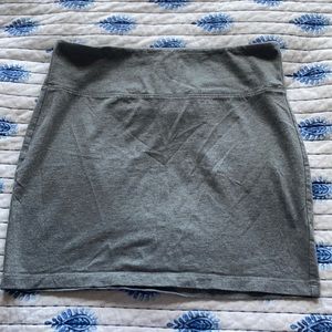 Simple gray skirt